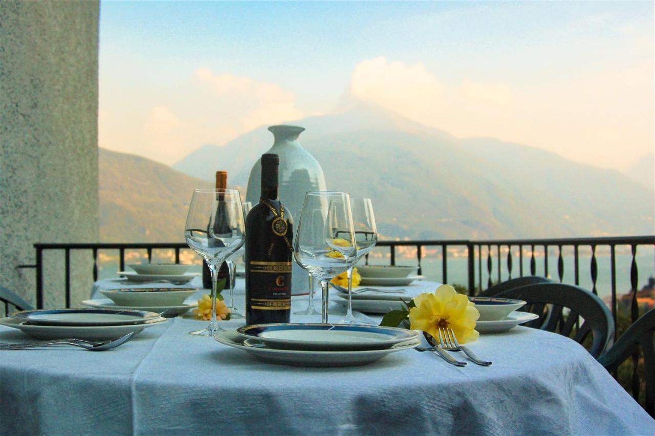 Tre Terre Ferienwohnung Pianello Del Lario Bagian luar foto