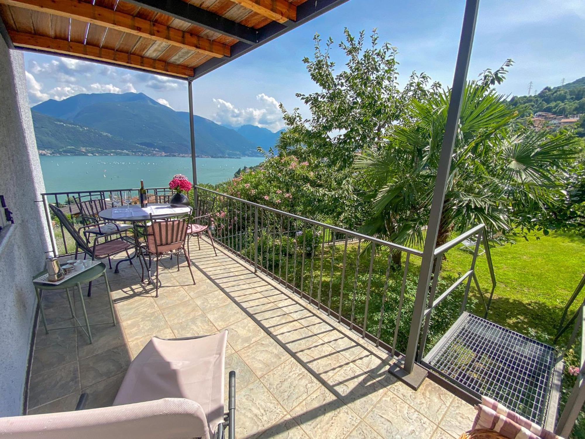 Tre Terre Ferienwohnung Pianello Del Lario Bagian luar foto